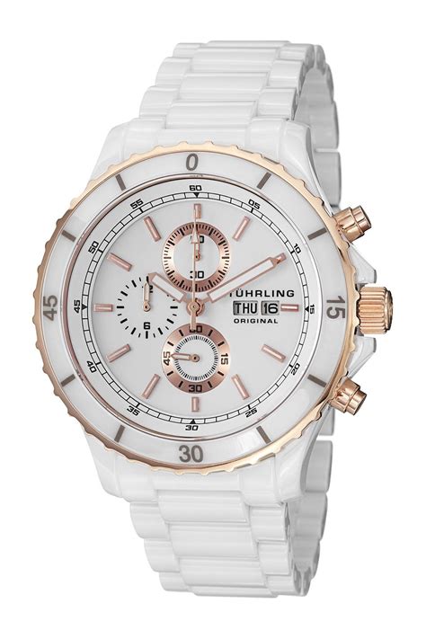 white ceramic watches|white ceramic watches for men.